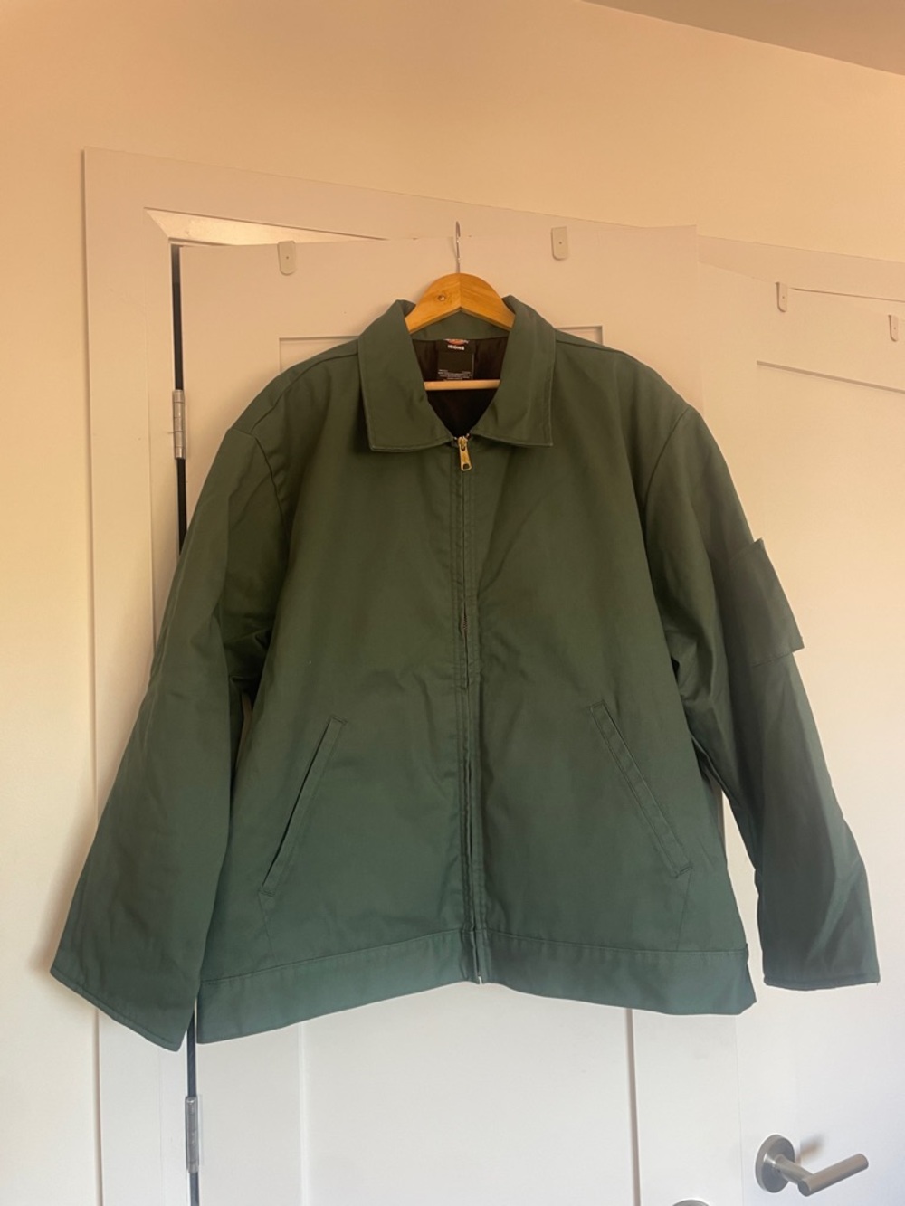 Dickies Olive Green Insulated Eisenhower Zip Jacket